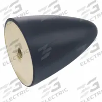 JW WINCO Vibration-Isolating Mount: Conical, Natural Rubber, Female x Non-Threaded Style (MPN 353.2-25-32-1/4-55). Key specifications — Isolator Body Material: Natural Rubber.