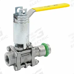 APOLLO Ball Valve: 1 in, Stainless Steel, Straight Valve Body, Press x NPT, Full Port Ball Port (MPN 123457478). Key specifications — Brand: APOLLO; Handle: Lever.