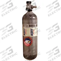SCBA Cylinder: Carbon, 8.5 lb Wt Empty, Pre-Filled, Quick Connect, 2,216 psi Cylinder Pressure (MPN 200131-01). Key specifications — Cylinder Material: Carbon; Pre-Filled: Yes; Cylinder Connection: Quick Connect.