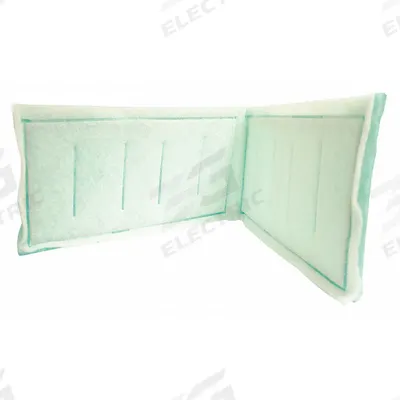 GRAINGER Link Air Filter: 12 in x 24 in x 1 in, 24 in Section Wd, 3 Sections, 3 Ply - MERV 8 Link Air Filters