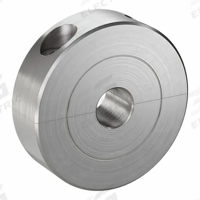 CLIMAX METAL PRODUCTS Shaft Collar: 2-Piece, Inch, Round, Clamp-On, 3/16 in Bore Dia - Stainless Steel Recessed-Screw Shaft Collars