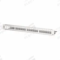 METZ CONNECT Patch Panel: Rack, Stainless Steel, 24 Ports, Unequipped (MPN 130A21-00-E). Key specifications — Housing Material: Stainless Steel; Includes Connector: Unequipped; Mounting Type: Rack; Product Type: Module Frame; Connection Type: OpDAT Module LC-Duplex OM2.