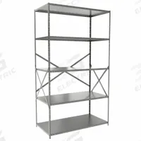 HALLOWELL Metal Shelving: Standalone, Medium-Duty, 48 in x 24 in, 84 in Overall Ht, 5 Shelves (MPN F4710-24HG). Key specifications — Frame Material: Steel; Shelving Material: Steel; Assembled: Unassembled; Color: Gray; Brand: HALLOWELL.