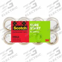 SCOTCH Packaging Tape, PK 8: 2.6 mil Tape Thick, 2 in x 55 yd, 2 in, Clear, 3450, Medium-Duty, 8 PK (MPN 3450-8). Key specifications — Tape Series: 3450; Brand: SCOTCH.