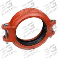 GRUVLOK Clamp Coupling: Clamp, 2 1/2 in x 2 1/2 in, Ductile Iron, EPDM Seal, 300 psi @ 150° F (MPN 0390211746). Key specifications — Brand: GRUVLOK; Maximum Operating Pressure: 300 psi @ 150° F; Fitting Pipe Size: 2-1/2 in x 2-1/2 in.