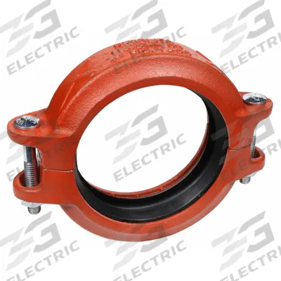 GRUVLOK Clamp Coupling: Clamp, 2 1/2 in x 2 1/2 in, Ductile Iron, EPDM Seal - Grooved Pipe Couplings