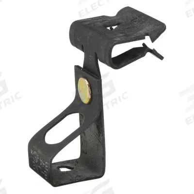B-LINE BY EATON Rod Hanger: Steel, 1/8 in to 1/4 in, 3/8"-16 Thread Size, 1 in Overall Lg - Beam, Wire Rod & Purlin Clamps