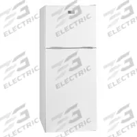 FRIGIDAIRE Top-Freezer Refrigerator: White, 11.6 cu ft Total Capacity, 4 Shelves, 9 to 16.9 cu ft (MPN FFET1222UW). Key specifications — attr440554: No; attr440533: White; attr440537: Automatic; attr440583: 115V AC; attr440543: Yes; attr440540: Swing; attr440541: Solid; attr440532: FRIGIDAIRE.
