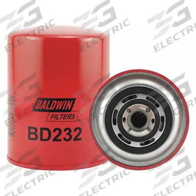 BALDWIN FILTERS Oil Filter: BD232, LF3481, 3/4"-16 Thread Size, 5 11/16 in Overall Ht, Oil - Spin-On Oil Filters
