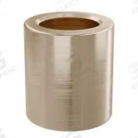 Sleeve Bearing: Bronze, SAE 841, 6 mm Bore, 9 mm OD, 10 mm Lg, 49,938 lb/sq in-fpm Max PV, 10 PK (MPN AAM0609-10B). Key specifications — System of Measurement: Metric; Material Grade: SAE 841; Brand: OILITE.