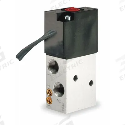 ARO Solenoid Air Control Valve: Premair, Four-Way / Two-Position, 120V AC - ARO PremAir Series Solenoid-Operated Inline Air Control Valves