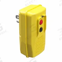 APPROVED VENDOR Plug-In GFCI: Manual Reset, 3, 5-15P Plug, 15 A Current, 125V AC, Non-NEMA, Yellow (MPN 875LF1). Key specifications — NEMA Plug Configuration: 5-15P; NEMA Receptacle Configuration: Non-NEMA; Brand: APPROVED VENDOR; Voltage: 125V AC.