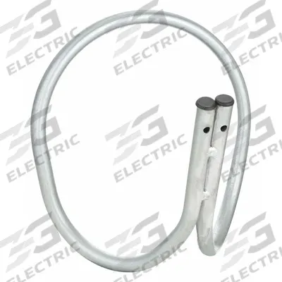 YARD BUTLER Garden Hose Hanger: 150 ft (5/8 in I.D.), Steel, Silver - Metal Wall-Mount Garden Hose Hangers