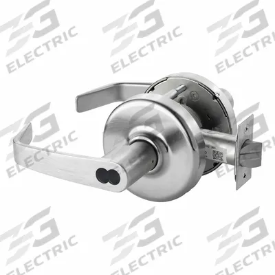CORBIN Door Lockset: Storeroom Lever Locksets, Chrome, ADA Compliant
