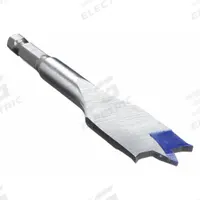 IRWIN Spade Drill Bit: 1 in Drill Bit Size, 1/4 in Shank Dia, 4 3/4 in Overall Lg, Bright (Uncoated) (MPN 87916). Key specifications — attr277223: IRWIN; attr255674: Bright (Uncoated); attr255683: Carbon Steel.