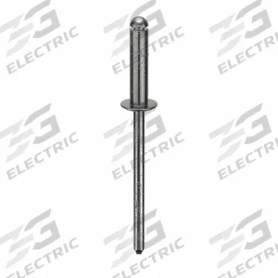 APPROVED VENDOR Blind Rivet,1.612" L,0.125" dia,PK500: Inch, 1 39/64 in Overall Lg, 33/64 in Body Lg - Domed-Head Blind Rivets