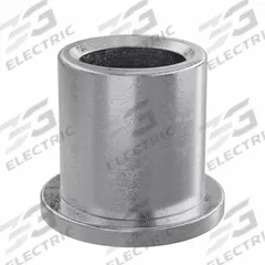 Flanged Sleeve Bearing: Iron-Copper, SAE 863, 5/16 in Bore, 7/16 in OD, 1/2 in Lg, 10 PK (MPN SOF411-02B). Key specifications — System of Measurement: Inch; Material Grade: SAE 863; Flange Type: Flanged; Brand: OILITE.