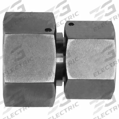 BRENNAN INDUSTRIES Compression Fitting Adapter: 30 mm OD x 20 mm OD size, Metric x Metric - Flareless Bite-Type Stainless Steel Compression Fittings
