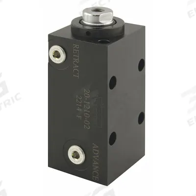 VEKTEK Block Body Hydraulic Cylinder: Double Acting, 3,900 lbf Nominal Capacity - Block Body Hydraulic Cylinders