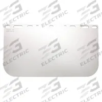 CONDOR Face Shield Visor: 15 1/2 in Overall Wd, 8 in Overall Ht, Clear, Uncoated, Polycarbonate (MPN 4EZC5). Key specifications — Material: Polycarbonate; Brand: CONDOR; Compatible Grainger Part Number: 4EZC4.