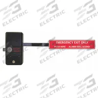 DETEX Exit Device: 34 in Max Door Wd, Aluminum (MPN ECL-230D-PH W-CYL). Key specifications — Product Type: Exit Device; Brand: DETEX; Exit Device Type: Rim; ADA Compliant: Yes.