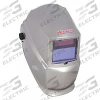 WESTWARD Welding Helmet: Auto-Darkening, 2 Arc Sensors, Gray, W10, 3.82 in x 1.85 in, Analog, Nylon (MPN 22XX36). Key specifications — Color: Gray; Suspension Adjustment Type: Ratchet; Viewing Area: 3.82 in x 1.85 in; Brand: WESTWARD; Grind Mode: No; Helmet Material: Nylon; Helmet Type_Original: Auto-Darkening; Welding Shade Designation: W10.