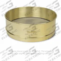 ADVANTECH Standard Stainless Steel Cloth Test Sieve: Stainless Steel, 12 in Outside Dia, 4 1/4 in Ht (MPN 30BS12F). Key specifications — Screen Material: Stainless Steel; Brand: ADVANTECH; Frame Material: Brass; Standards: ASTM E11; US Standard Screen Size: #30.