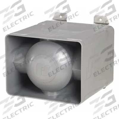 FEDERAL SIGNAL Electronic Horn: Horn Sound, 120 to 240V AC, Indoor/Outdoor - Horn Alarms
