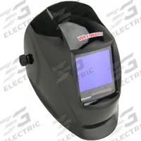 WESTWARD Welding Helmet: Auto-Darkening, 4 Arc Sensors, Black, Black, W5-13, 3.74 in x 3.34 in (MPN 33N557). Key specifications — Color: Black; Suspension Adjustment Type: Ratchet; Graphics: Black; Viewing Area: 3.74 in x 3.34 in; Brand: WESTWARD; Grind Mode: Yes; Helmet Material: Nylon; Helmet Type_Original: Auto-Darkening.