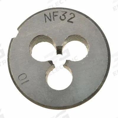 WESTWARD Alloy Steel Die, 10-32 UNF: CCT1060-43, Die - Pneumatics