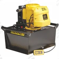 ENERPAC Hydraulic Pump: 10,000 psi Max. Op Pressure, 40 cu in/min Max. Flow Rate, 1 hp Max. HP (MPN ZE3440SB). Key specifications — attr941810: ZE3440SB; attr941817: 4-Way; attr941814: Advance.
