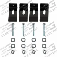BUYERS PRODUCTS Toolbox Mounting Kit: Hardware, Truck Boxes, Black, 1705381/1705384 (MPN 1705399). Key specifications — Type: Hardware; Compatible with Manufacturer Model No.: 1705381; Compatible with Product Type: Truck Boxes; Color: Black; Brand: BUYERS PRODUCTS.