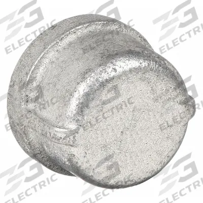 ANVIL Cap: Cap, 300 psi @ 150° F, 6 in, NPT Threaded, Malleable Iron - Medium-Pressure Threaded Pipe Fittings