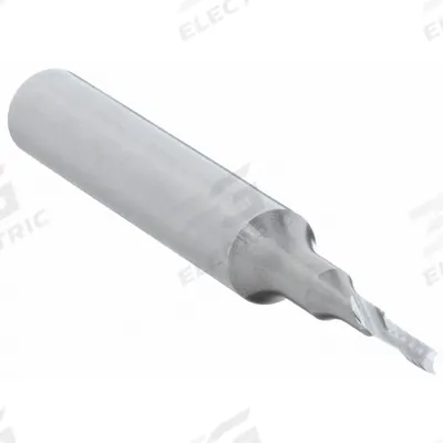 ONSRUD Solid Router Bit: Spiral O-Flute Upcut, 1/4" Cut Dia - Spiral O-Flute Router Bits for Acrylics