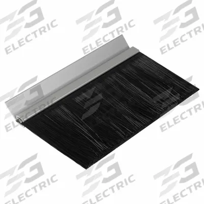 AMERICAN GARAGE DOOR SUPPLY Brush Seal: 45° Angle, Nylon, 3 in Brush Lg - Material Handling