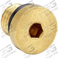 PARKER Plug: Plug, CA360 Brass, 1/8 in, Threaded, 3,300 psi, 13/32 in Lg (MPN 2 HP5ON-B). Key specifications — Maximum Operating Pressure: 3,300 psi.