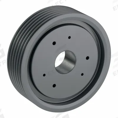 APPROVED VENDOR V-Belt Pulley: 5V1600, 6 Groove, 16 in OD, Bushed Bore - Bushed-Bore Cast-Iron Wedge V-Belt Pulleys