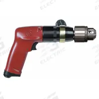 CHICAGO PNEUMATIC Air-Powered Drill: 1/2 in Chuck, Light Duty, 500 RPM, 1 hp, Keyless (MPN CP1117P05). Key specifications — attr1320790: CHICAGO PNEUMATIC.