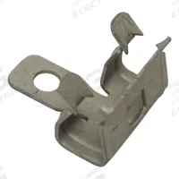 BIRD BARRIER Girder Clip: Girder Clip, Galvanized Steel, Silver, 1 1/2 in Overall Lg, 100 PK (MPN ni-gc30). Key specifications — Brand: BIRD BARRIER; Material: Galvanized Steel; Color: Silver.