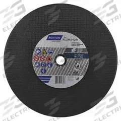 NORTON Cut-Off Wheel: Type 1, 14" x 7/64" x 1", Aluminum Oxide, 36 Grit, Norton for Aluminum (MPN 66252849382). Key specifications — Brand: NORTON; Series: Norton for Aluminum.