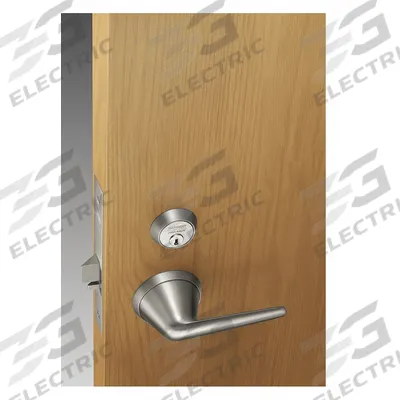 SARGENT Door Lockset: Passage Lever Locksets, Stainless Steel, ADA Compliant