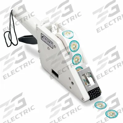 START INTERNATIONAL Label Applicator: Gen Label Applicator, 4 1/2 in Overall Ht - Manual Label Applicators