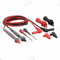POMONA Test Lead Kit: CAT II 1000V, Std Probe, 1,000 V Max Volt, 10 A Max Current, 4 ft Lg (MPN 6343). Key specifications — Brand: POMONA.