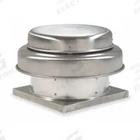 Axial Downblast Roof Exhaust Fan: Direct Drive, Includes Drive Pack, 16 in Blade, 3,068 cfm, ODP, 1 (MPN 4YC49). Key specifications — Motor Enclosure: Open Dripproof; Application: Industrial and Commercial Applications; Assembly: Assembled; Base Shape: Square; Brand: DAYTON; High-Efficiency Motor: No; For Air Type: Clean Air; Mounting Location: Roof.