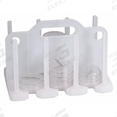 SP SCIENCEWARE Tube Rack: 6 1/2 in Overall Wd, 7 in Overall Ht, 10 1/2 in Overall Lg, Polypropylene - Lab Storage Racks