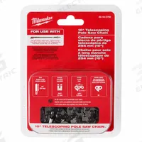 MILWAUKEE Pole Saw Chain: 10 in Compatible Bar Lg, 0.325 in, 0.04 in Gauge, 46 Links (MPN 49-16-2759). Key specifications — attr977596: MILWAUKEE; attr977598: Milwaukee®; attr977603: 0.325 in.