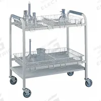 Laboratory Glassware Cart: 34 7/8 in Overall Lg, 19 in Overall Wd, 36 3/8 in Overall Ht, Steel (MPN 8045000). Key specifications — Brand: LABCONCO; Product Type: Lab Cart; Includes: (4) Small Baskets; Cart Material: Steel.