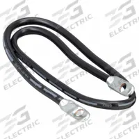 GROTE Switch to Starter Cable: Switch to Start Cable, 4 ga Wire Size, 36 in Overall Lg, Black, 60VDC (MPN 84-9260). Key specifications — Termination Type: Switch to Start Cable; Connection Type: Bolt; Maximum Voltage: 60VDC; Wire Color: Black; Wire Size: 4 ga; Brand: GROTE.