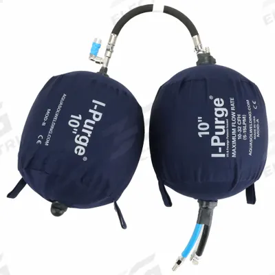 AQUASOL Inflatable Purge Bladder: For 10 in Max Pipe Dia - Inflatable Purge Bladders