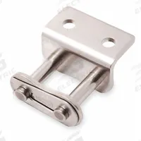 TSUBAKI Attachment Link: For Stainless Steel Roller Chains, A-2, 60, Single Strand, Plain, 5 PK (MPN 60ASA2CL). Key specifications — attr305132: Attachment; attr305112: TSUBAKI.